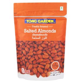 SALTED ALMONDS 400 GM
