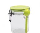 STORAGE JAR WITH SCREW CAP AND SPOON PN3306/12G-PS